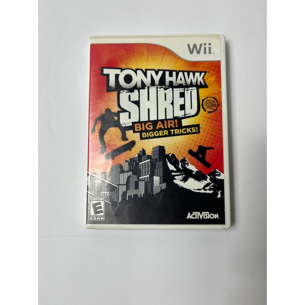Tony Hawk Shred Nintendo Wii Game Activision CIB Complete with Manual